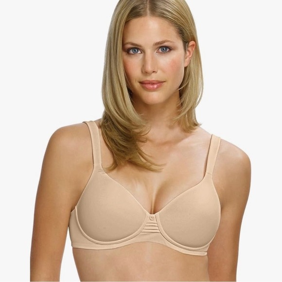 Barely‎ There CustomFlex Fit Dreamform Underwire Bra Medium Nude Used Once EUC - Picture 1 of 10